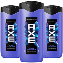 AXE Fine Fragrance Collection Blue Lavender tusfürdő (3x400 ml)