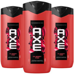 AXE Fine Fragrance Collection Cherry Fizz tusfürdő (3x400 ml)