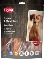 TRIXIE Batoane cu Carne 4 - Fâșii de recompensă pentru câini cu rață, miel, pește și pui (4 x 100 g) 400 g (31853)