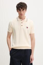 Tommy Jeans polo tricotat pentru bărbați, din bumbac 9BY2-SWMZWU_01X (DM0DM23208)