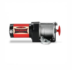 AVWinches 12V 3000 lb/ 1360 kg elektromos quad csörlő drótkötéllel, kormányról vezérelhető, eke mozgatásához is alkalmas, MAGAS MINŐSÉG