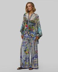 Camilla Bluză De Mătase Pentru Femei Camilla Batwing Sleeve