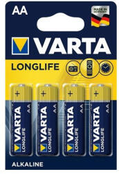 VARTA "Longlife" AA ceruza elem (4db) (GYLEAA4) - vital24