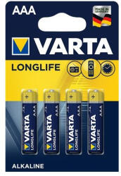 VARTA "Longlife" AAA mikro elem (4db) (GYLEAAA4)