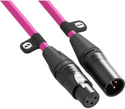 RØDE XLR6M prémium XLR mikrofonkábel, 6m, (pink) (XLR6M-P)