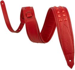 Levy's Rebel Leather Red/Red Curea de chitară (M81GRPDX-RED)