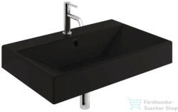 Kludi RESA 81x50, 5 cm-es fali mosdó, matt fekete 59WW8139 (59WW8139)