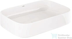 Kludi RESA S 60x40 cm-es pultra ültethető mosdó, csaplyuk és túlfolyó nélkül, fehér 58CW4043 (58CW4043)
