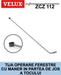 Velux Tija fixa VELUX ZCZ 112, lungime de 120 cm pentru ferestre cu maner in partea de jos (ZCZ 112)