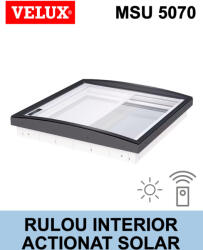 Velux Rulou interior solar fereastra terasa VELUX MSU 5070 (MSU 5070 60x60)