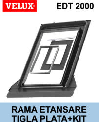 Velux Rama etansare ferestre mansarda VELUX EDT 2000 ENERGY (EDT CK02 2000)