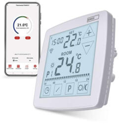 EMOS P56S01F GoSmart Programozható vezetékes termosztát padlófűtéshez WiFi-vel P56S01F (2101212000)