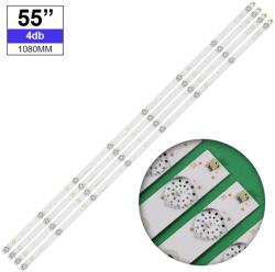  Háttérvilágítás Sharp 55coll 9LED 3V 4db/csomag
