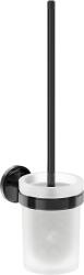 Mexen Gravo, fali WC-kefe, fekete króm, 70A93071-73 (70A93071-73)