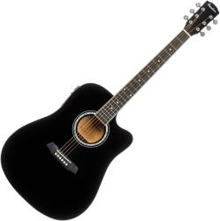 Pasadena PDC-10E Black Chitară electro-acustică Dreadnought