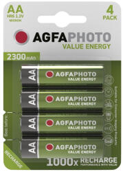 AgfaPhoto Akkumulátor ceruza AGFAPHOTO AA 4x2300 mAh (AP2300B4) - mystock