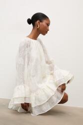 ANSWEAR babydoll lyocellel - bézs M