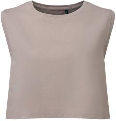 TriDri® Top scurt de damă din bumbac organic - Stone | XS (TR119-1000417288)