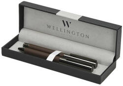 Wellington Golyóstoll készlet WELLINGTON Stamford golyóstoll + rollertoll barna díszdobozban (1949823) - mystock