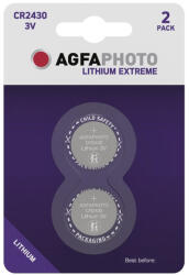 AgfaPhoto Gombelem AGFAPHOTO Lithium CR2430 2 darabos (APCR2430B2) - mystock