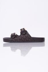 Michael Kors Byers barna logózott flip-flop papucs Michael Kors 40T5BYFS1D 41 (40T5BYFS1D BROWN)