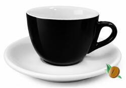  Rosa Jin Jang cappuccino csésze fehér-fekete 160 ml (BC_CAPP)