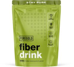 Pure Gold Fiber Drink Ízesített fehérje és rost italpor 500 g Dubai Chocolate