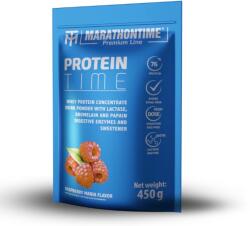 Marathontime Protein Time Laktázenzimmel Dúsított fehérje 450g Málna Mánia
