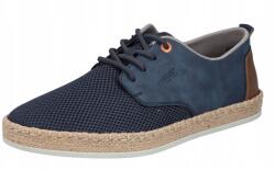 Rieker B2648-14 méret44 sötétkék espadrilles férfi papucs félcipő (B264814B264814)