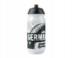 SKS Germany Kulacs kerékpáros palack Sks Team Germany 500ml Átlátszó kupakkal (11428)