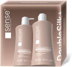 Sense Set cadou sapun si gel de dus Sense DoubleSilk 330ml Set cadou DoubleSilk Vanilie & Macadamia 330ml sapun si gel de dus (CH30334)