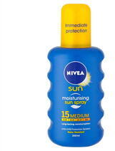 Nivea Produse pentru protectie solara Spray SPF 15 Sun (Moisturising Sun Spray) 200 ml - pcone