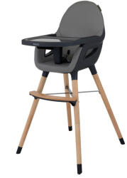 Espiro Yuko 2 funkciós etetőszék -17 Timber Graphite - aprotalpak