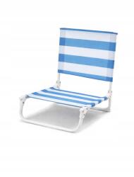 Mat-company Crivit strandszék - összecsukható, könnyű, kék-fehér 110 kg-ig (KRZESŁO PLAŻOWE )
