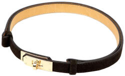  Lunara valódi bőr női öv fekete vékony prémium olasz (na-1395-black)