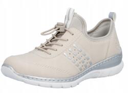 RIEKER L3259-60 méret36 bézs Memosoft sport félcipő (L3259-60)