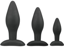 EasyToys Set de 3 Dopuri Anale din Silicon EasyToys Rocket
