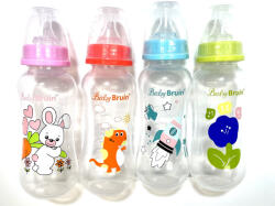 Baby Bruin 1 db Baby Bruin cumisüveg 240 ml + Ajándék - narancs színben