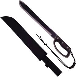 DEPOX Sabie de vanatoare DEPOX®, British Rebellion, maner cauciuc, 61 cm, teaca inclusa (1008)