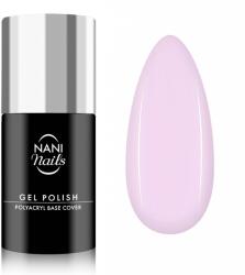 Naní gél lakk Poliakril Base Cover 5 ml - Powder Rose