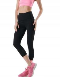sinsay Fekete Klasszikus Sport Leggings Magas Derék Sima Xxs