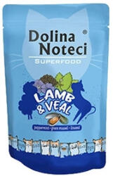 Dolina Noteci SuperFood Cat 85g alutasakos eledel bárány & borjú - tenyesztoitap