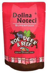 Dolina Noteci SuperFood Cat 85g alutasakos eledel őz & marha - tenyesztoitap