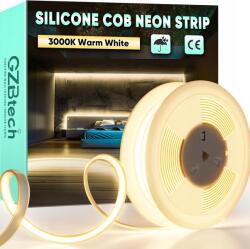  Led szalag 10 m szilikon vízálló 3000K meleg 286 LED/m 230V Cob (B0F53V8V7H)