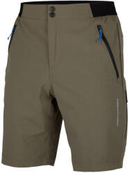 Northfinder Pantaloni scurți drumeții bărbați ultra ușori, impermeabili, elastici JACIN darkgreen (108534-300-103)
