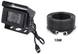  Kamion, teherautó, munkagép tolatókamera 4PIN 12/24V