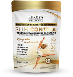Luxoya - Slim Control - Testsúlycsökkentést támogató glükomannán rost italpor - Ízesítetlen - 300 g