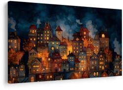 Dovido Tablou sat de Crăciun sub stele - 150x100 - dovido - 564,60 RON