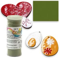 ABIGCOLOR AbigColor hobbyzománc por, 10 ml - olívzöld