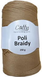  Catty Poli Braidey PP zsinór fonal 14 - Világos barna